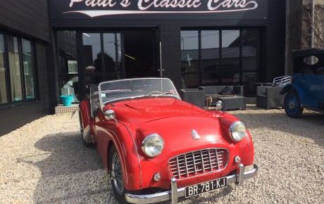 Triumph TR3  Année 1957 voiture de collection à vendre