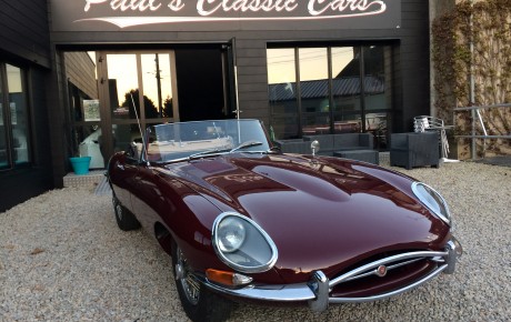 Jaguar Type E cabriolet  Année 1964 voiture de collection à vendre