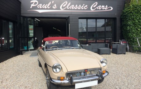 MG B cabriolet  Année 1971 voiture de collection à vendre