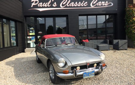 MG B cabriolet  Année 1973 voiture de collection à vendre