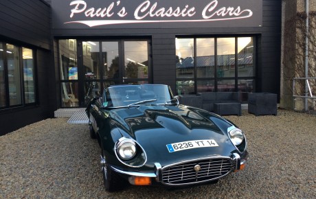 Jaguar Type E cabriolet  Année 1972 voiture de collection à vendre