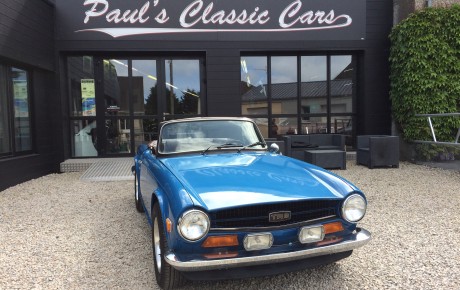 Triumph TR6  Année 1974 voiture de collection à vendre