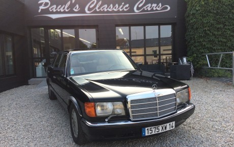 Mercedes  Année 1986 voiture de collection à vendre
