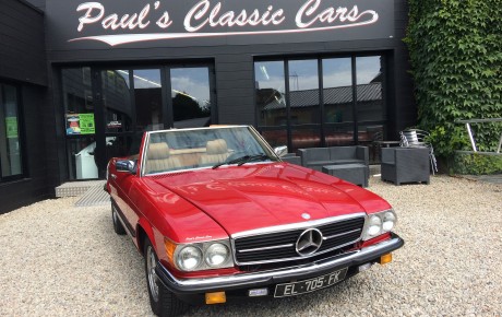 Mercedes 500 SL  Année 1984 voiture de collection à vendre