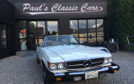 Mercedes 380 SL  Année 1982 voiture de collection à vendre