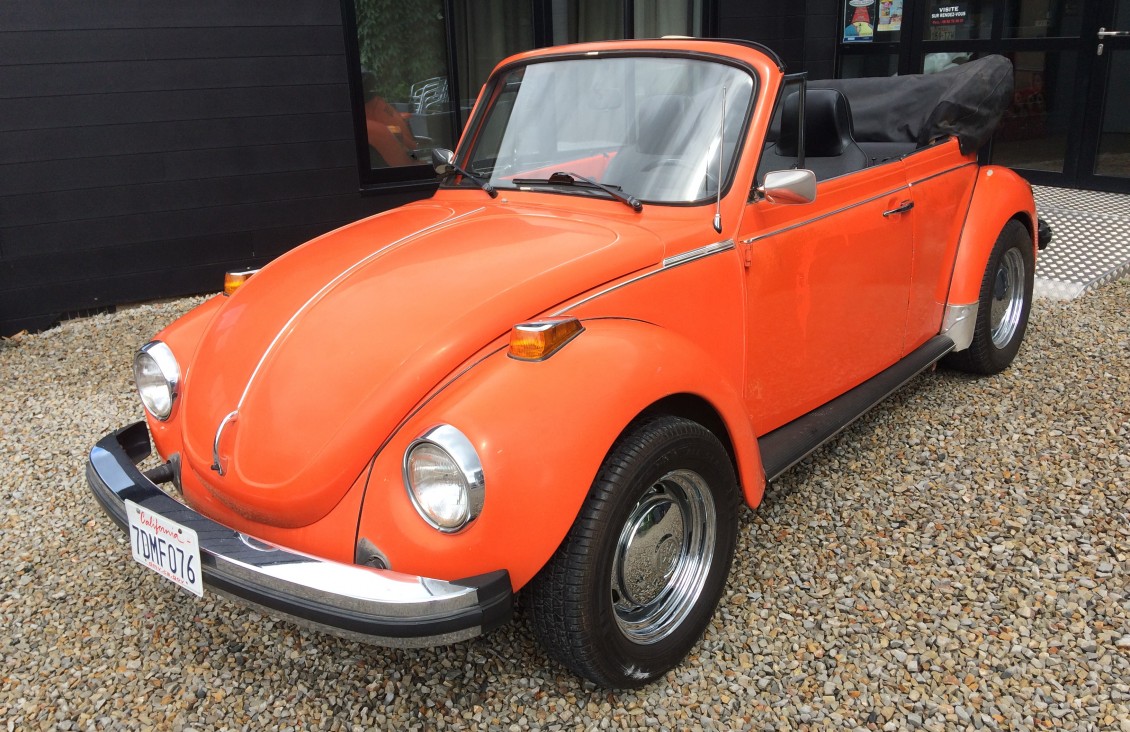 VW Coccinelle Cabriolet Rouge - Voiture vendue – CforCar