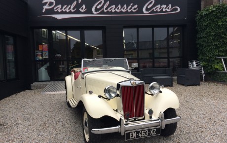 MG TD  Année 1951 voiture de collection à vendre