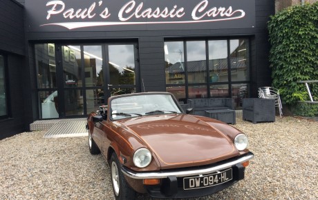 Triumph Spitfire 1500  Année 1977 voiture de collection à vendre