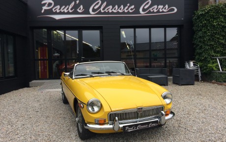 MG B cabriolet  Année 1977 voiture de collection à vendre