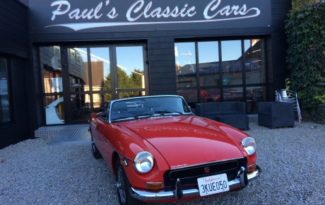 MG B cabriolet  Année 1970 voiture de collection à vendre