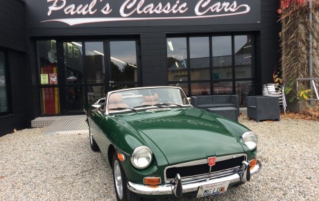MG B cabriolet  Année 1974 voiture de collection à vendre