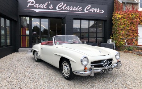 Mercedes 190 SL  Année 1959 voiture de collection à vendre