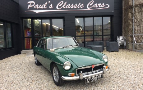 MG B GT  Année 1969 voiture de collection à vendre