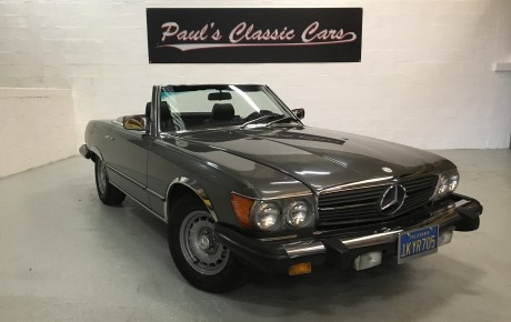 Mercedes 380 SL  Année 1985 voiture de collection à vendre
