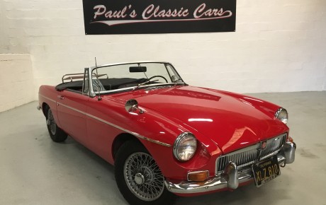 MG B cabriolet  Année 1968 voiture de collection à vendre