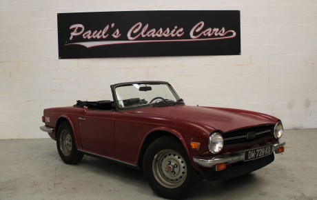 Triumph TR6  Année 1976 voiture de collection à vendre
