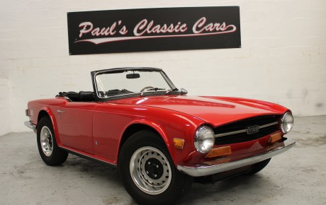 Triumph TR6  Année 1972 voiture de collection à vendre