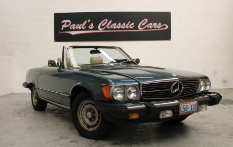 Mercedes 380 SL  Année 1983 voiture de collection à vendre