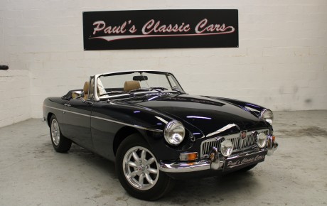 MG B cabriolet  Année 1974 voiture de collection à vendre