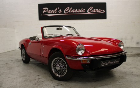Triumph Spitfire 1500  Année 1976 voiture de collection à vendre