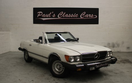 Mercedes 380 SL  Année 1984 voiture de collection à vendre
