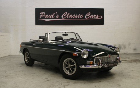 MG B cabriolet  Année 1977 voiture de collection à vendre