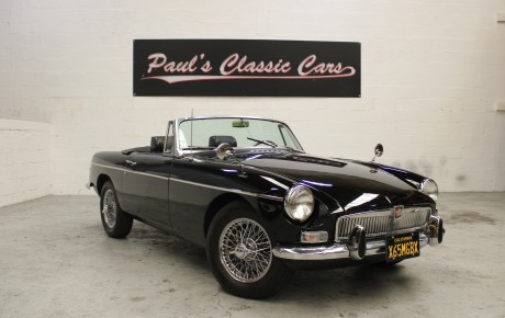 MG B cabriolet MK1  Année 1965 voiture de collection à vendre