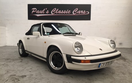 Porsche 911  Année 1983 voiture de collection à vendre