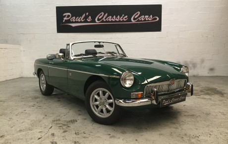 MG B cabriolet  '1974