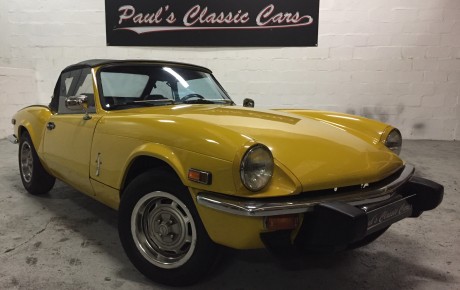 Triumph Spitfire 1500  Année 1979 voiture de collection à vendre