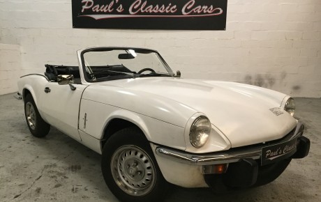 Triumph Spitfire 1500  Année 1977 voiture de collection à vendre