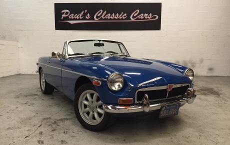 MG B cabriolet  Année 1972 voiture de collection à vendre