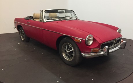 MG B cabriolet  Année 1973 voiture de collection à vendre