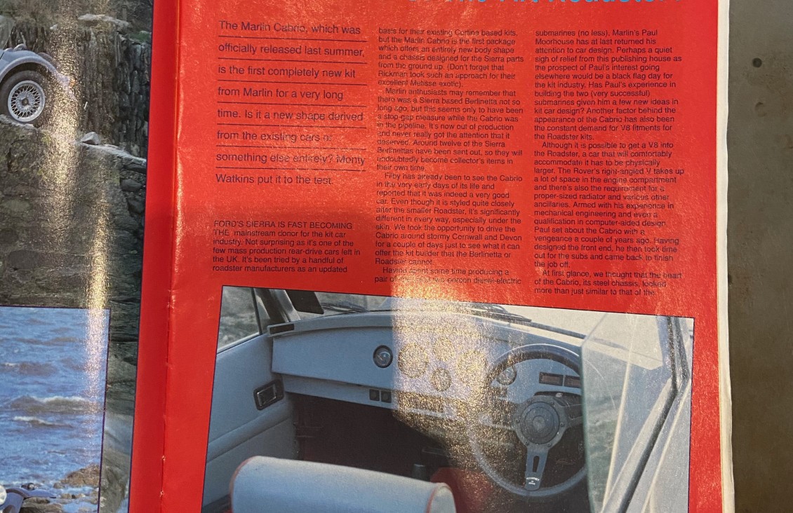 Marlin Cabrio V8 Année 1991 voiture de collection à vendre