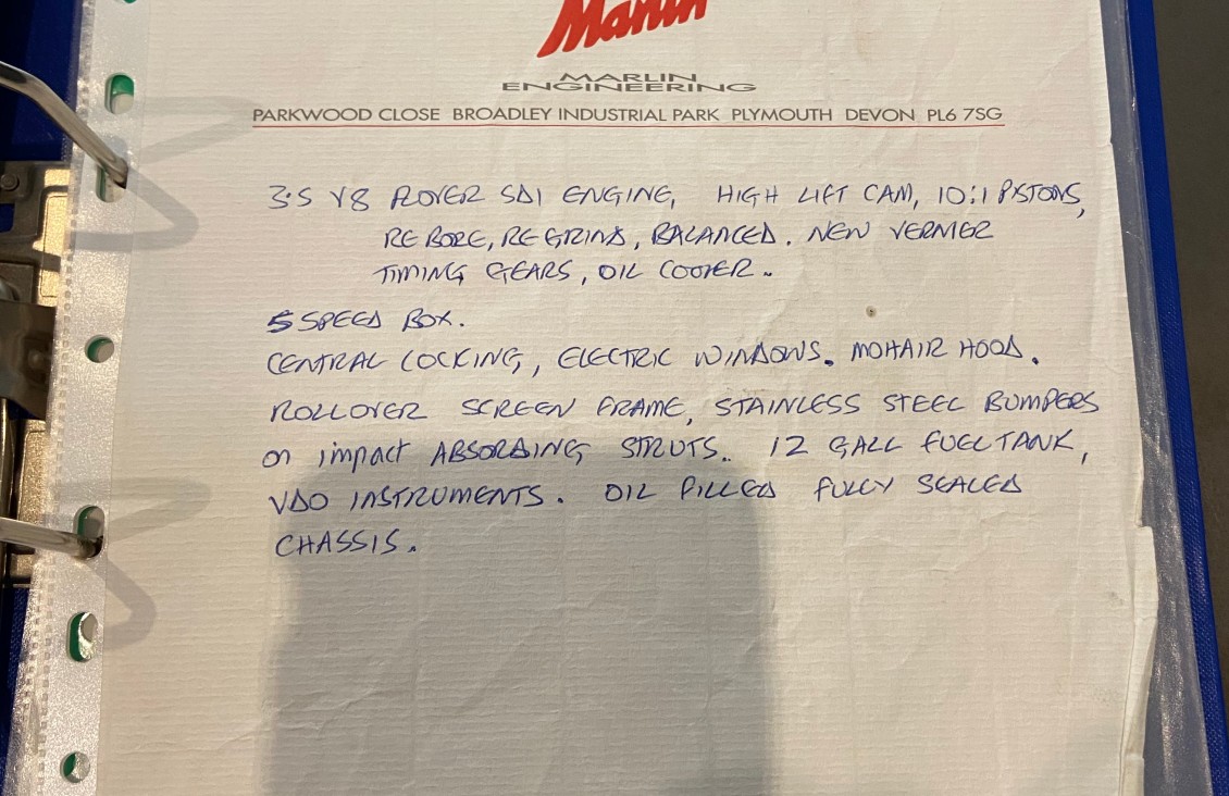 Marlin Cabrio V8 Année 1991 voiture de collection à vendre