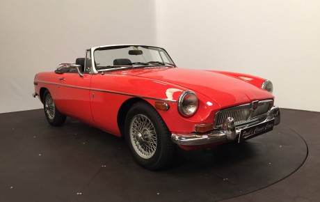 MG B cabriolet  Année 1972 voiture de collection à vendre