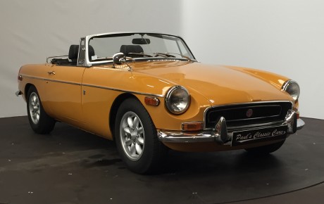 MG B cabriolet  Année 1971 voiture de collection à vendre