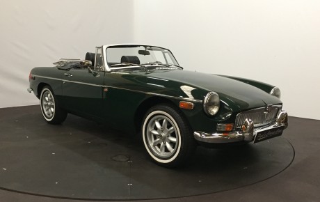 MG B cabriolet  Année 1976 voiture de collection à vendre