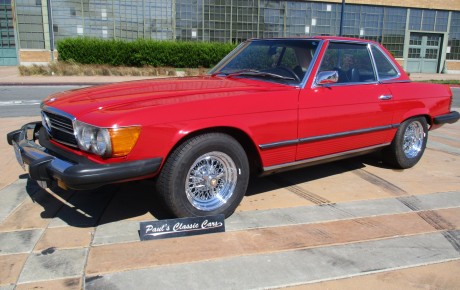 Mercedes 450 SL  Année 1975 voiture de collection à vendre