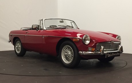 MG B cabriolet  Année 1977 voiture de collection à vendre