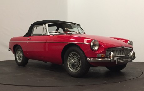 MG B cabriolet  Année 1969 voiture de collection à vendre
