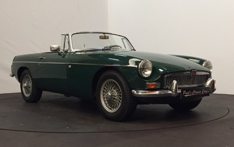 MG B cabriolet  Année 1968 voiture de collection à vendre