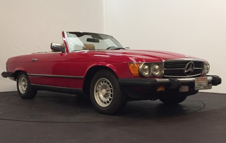 Mercedes 380 SL  Année 1984 voiture de collection à vendre