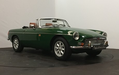 MG B cabriolet  Année 1979 voiture de collection à vendre