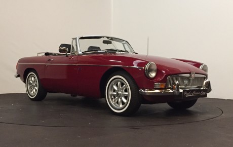 MG B cabriolet  Année 1979 voiture de collection à vendre