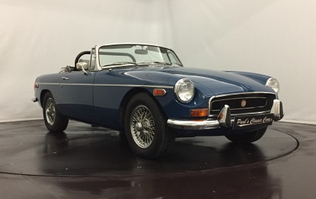MG B cabriolet  Année 1971 voiture de collection à vendre