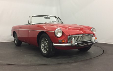 MG B cabriolet  Année 1969 voiture de collection à vendre