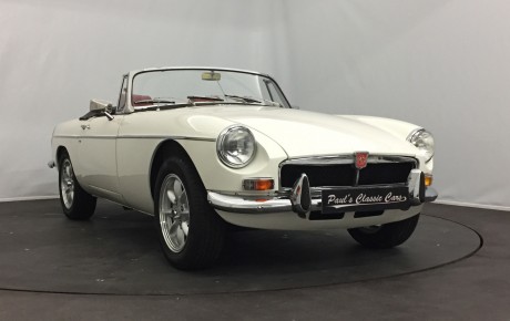 MG B cabriolet  Année 1973 voiture de collection à vendre