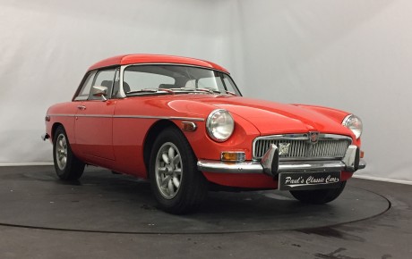 MG B cabriolet  Année 1978 voiture de collection à vendre