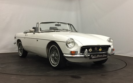 MG B cabriolet  Année 1970 voiture de collection à vendre